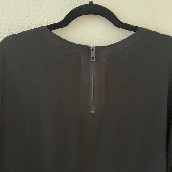 Rag & Bone Sheer Long Sleeve Viscose Top - Picture 9 of 9